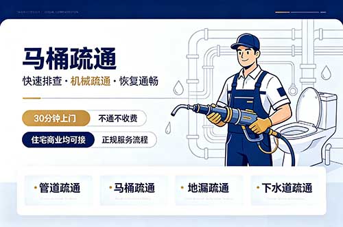 明光马桶疏通