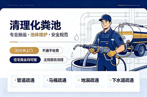 明光清理化粪池